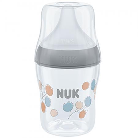 NUK Perfect Match Babyflasche mit weichem Silikon-Trinksauger